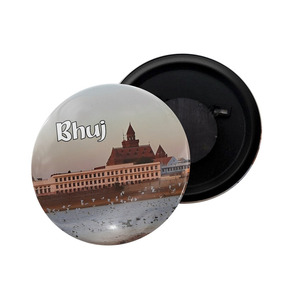 dhcrafts Fridge Magnet Multicolor Bhuj Gujarat Glossy Finish Design Pack of 1 (58mm)